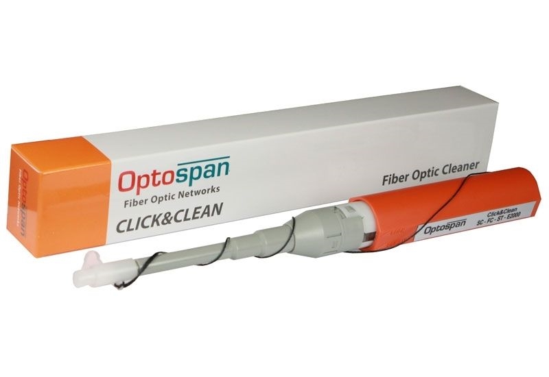 OptoSpan Fiber Optic Cleaner for SC, FC, ST Connector OptoSpan Fiber Optic Cleaner for SC, FC, ST Connector