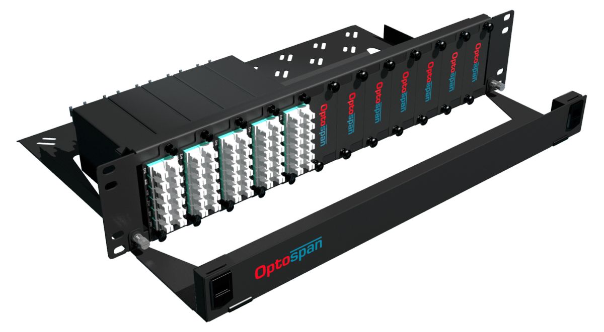 120 Port Fiber Optic Patch Panel 2U Multimode OM4 MTP-LC (EPM4-LDJVZL-2AT)