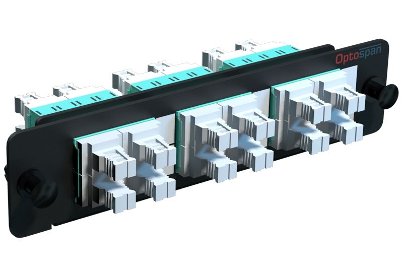Fiber Adapter Panel LGX 24 LC Multimode - High Density (HLP3-LQHX00-XXF)