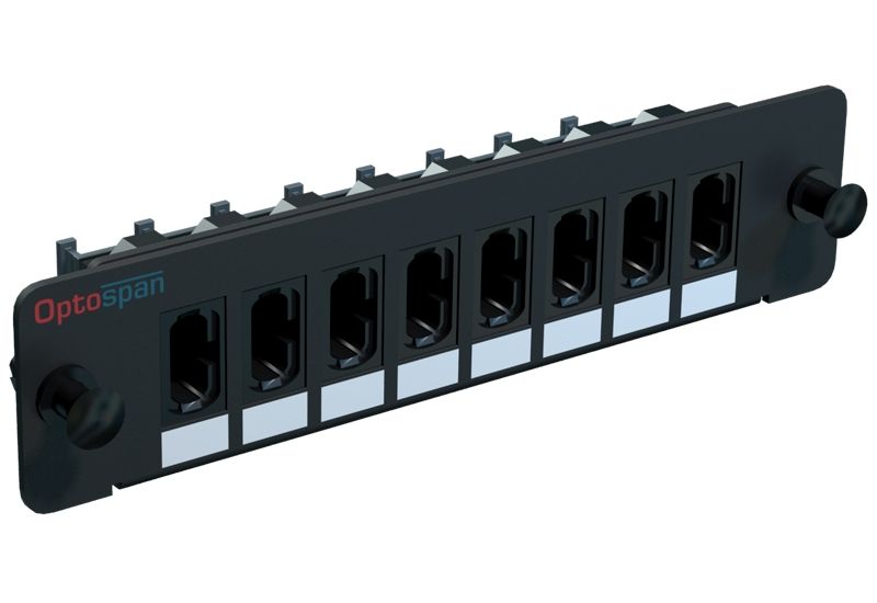 8 MPO LGX Fiber Adapter Panel - High Density