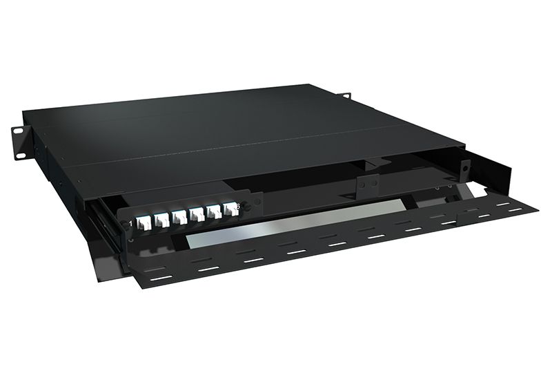 1U LGX Fiber Patch Panel 12 Port LC-MTP Single mode (HPQ9-LDHVZS-1AF)