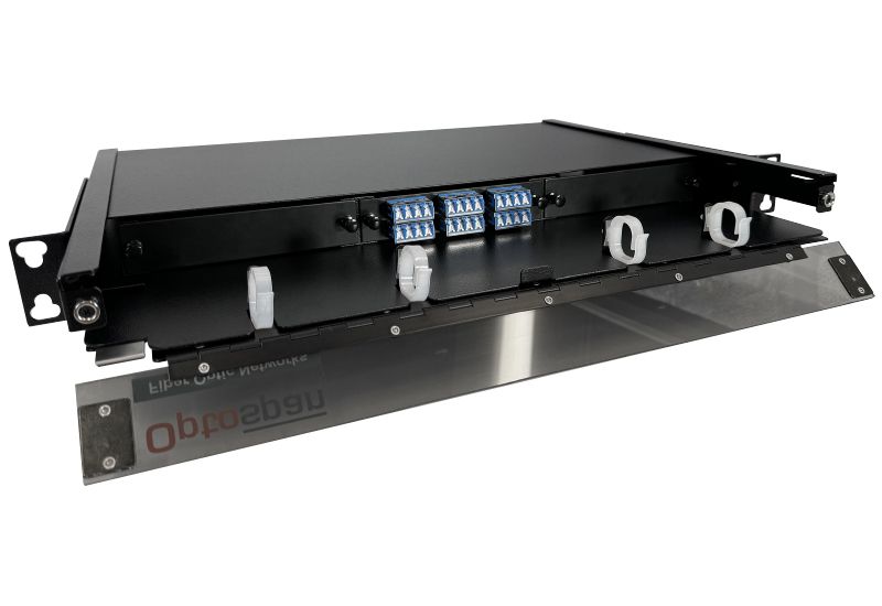 24 Fiber MTP-LC Cassette 24F Multimode 1U RM-36 Rack Mount Distribution Panel (SPQ4-LDZVWS-1XT)