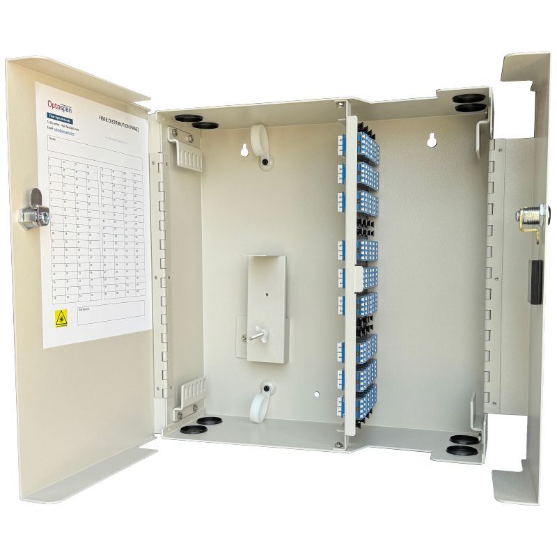 5184 Fiber MMC Adapter Multimode WM-144 Wall Mount Patch Panel