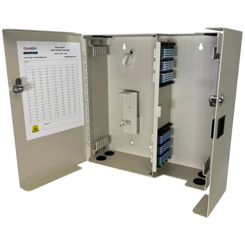 144 Fiber MTP-LC Cassette Multimode WM-96 Wall Mount Distribution Panel (WPQ4-LDCVZZ-2XT)