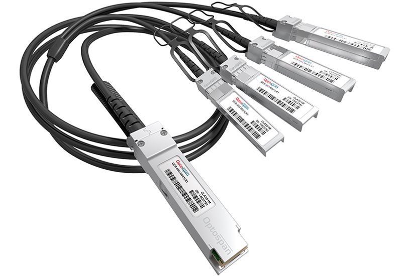 Mellanox MC2609130-001 Compatible 40G QSFP+ to 4xSFP+ DAC 