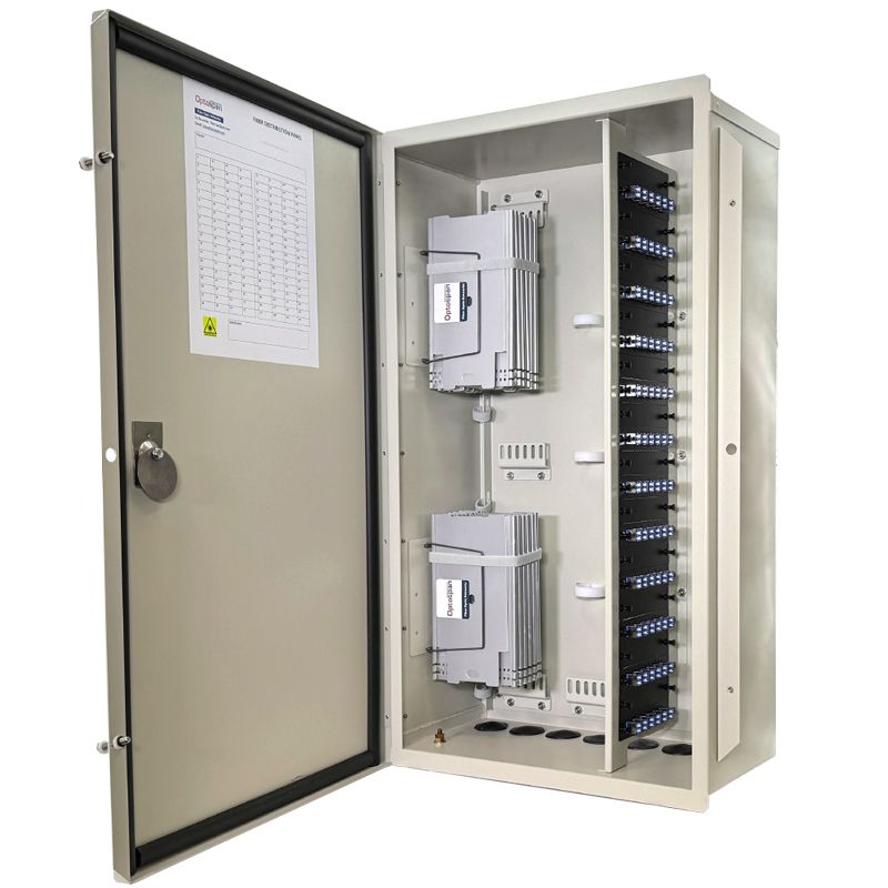 144 Fiber LC Adapter Multimode NP-288 Outdoor Waterproof Splice/Termination Panel (NPP4-LDCLDC-6ST)