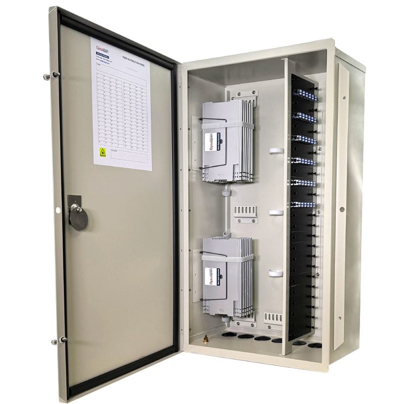 72 Fiber LC Adapter Single-mode NP-288 Outdoor Waterproof Patch Panel (NPP9-LDALDA-6XT)