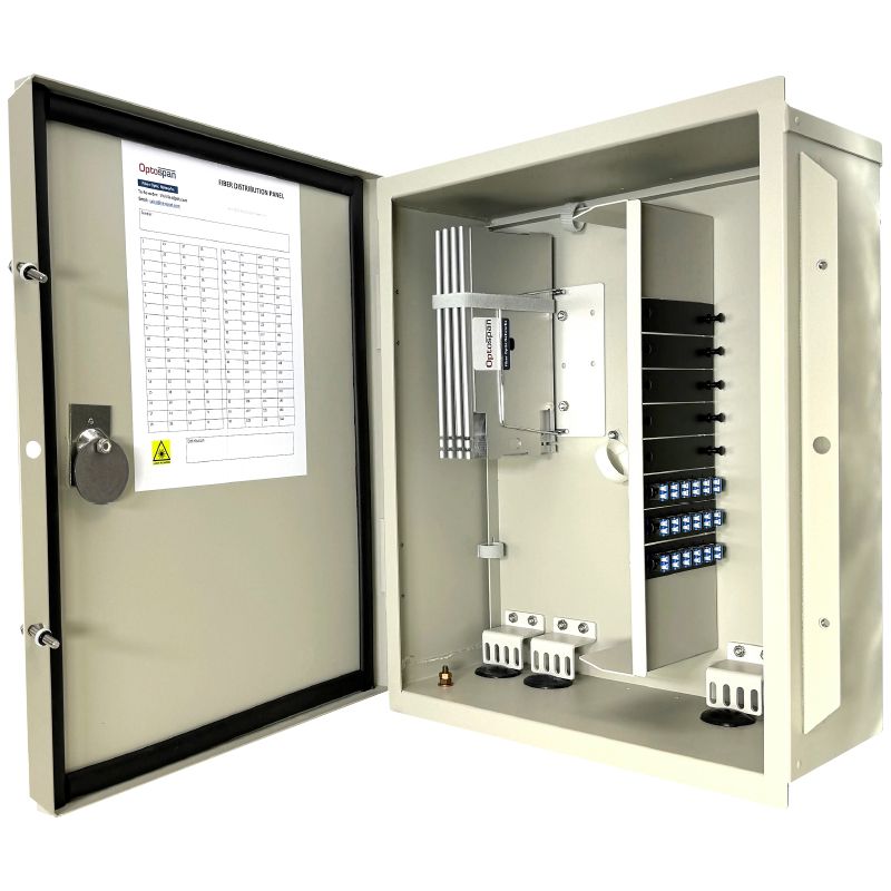 36 Fiber LC Adapter Single-mode NP-96 Outdoor Waterproof Splice/Termination Panel (NPP9-LDVLDV-2ST)