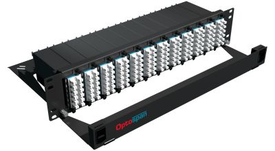 288 Port 2U Fiber Optic Patch Panel Single mode MTP-LC (EPM9-LDGVZW-2AT)