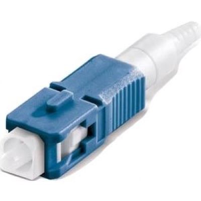 Pre-assembled/pre-polished SC field installable connectors for easy and quick installation with Single-mode fiber and no epoxy required.
