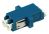 Fiber Optic Adapter LC Single-mode Duplex Full Flange