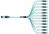 OptoSpan MGLC-FM324NXR05 OM3 100G MTP Connector (24F) Breakout Cable