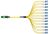 OptoSpan PCLC-FS224LXP15 OS2 Plenum 100G MPO Connector (24F) Armored Fanout Cable