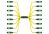 OptoSpan PDPD-KS296NXR25 OS2 100G MPO Connector (24F) Trunk Cable