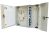 72 Fiber LC Adapter Single-mode WM-48 Wall Mount Splice/Termination Panel (WPP9-LDALDA-1ST)