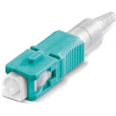 Pre-assembled/pre-polished SC field installable connectors for easy and quick installation with Multimode (OM3/OM4) fiber and no epoxy required.