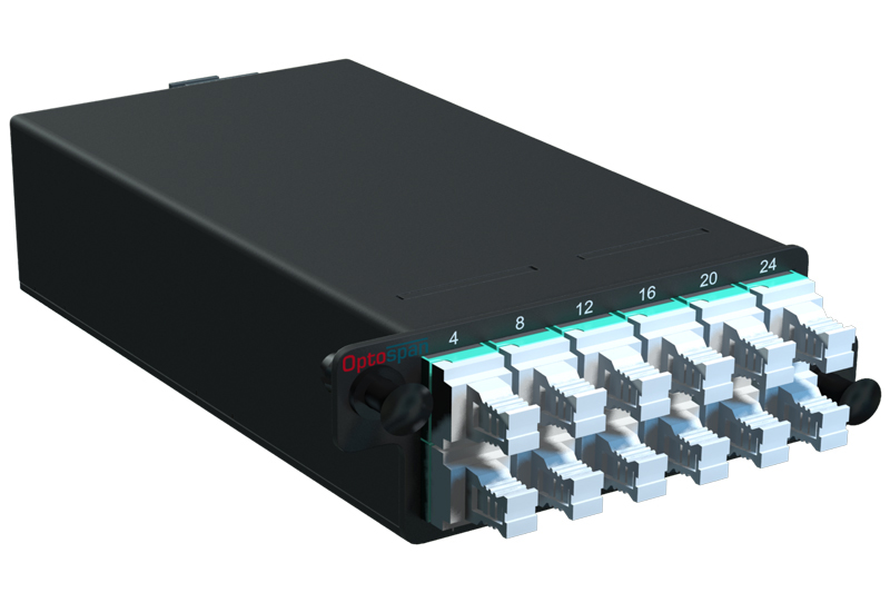 120 Port Fiber Optic Patch Panel 2U Single mode 24F MTP-LC