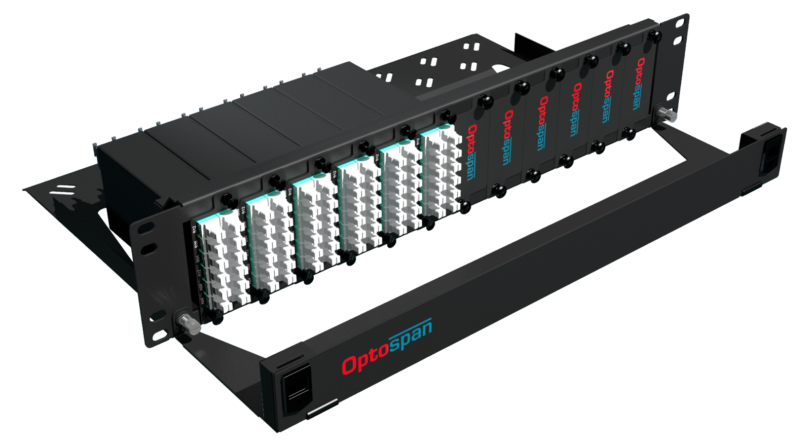 144 Port Fiber Optic Patch Panel 2U Multimode OM4 MTP-LC 144 Port Fiber Optic Patch Panel 2U Multimode OM4 MTP-LC