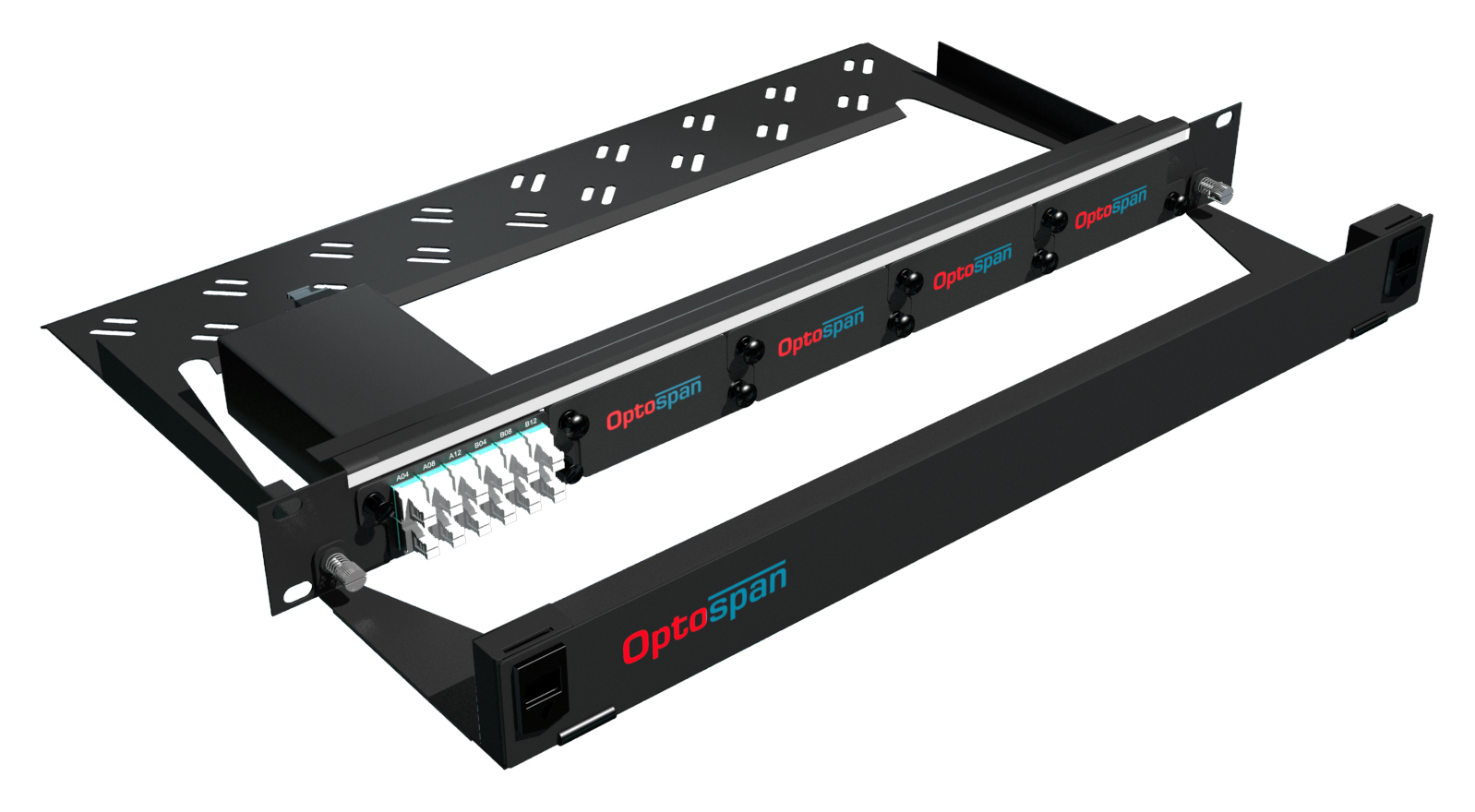 24 Port Fiber Optic Patch Panel 1U Multimode OM4 MTP-LC 24 Port Fiber Optic Patch Panel 1U Multimode OM4 MTP-LC