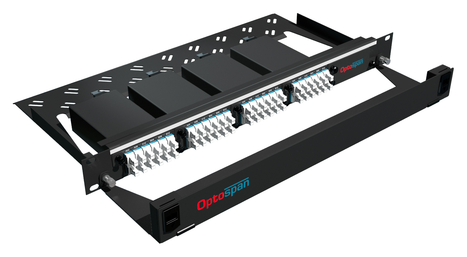 96 Port 1U Fiber Optic Patch Panel Single mode MTP-LC (EPM9-LDBVZT-1AT)