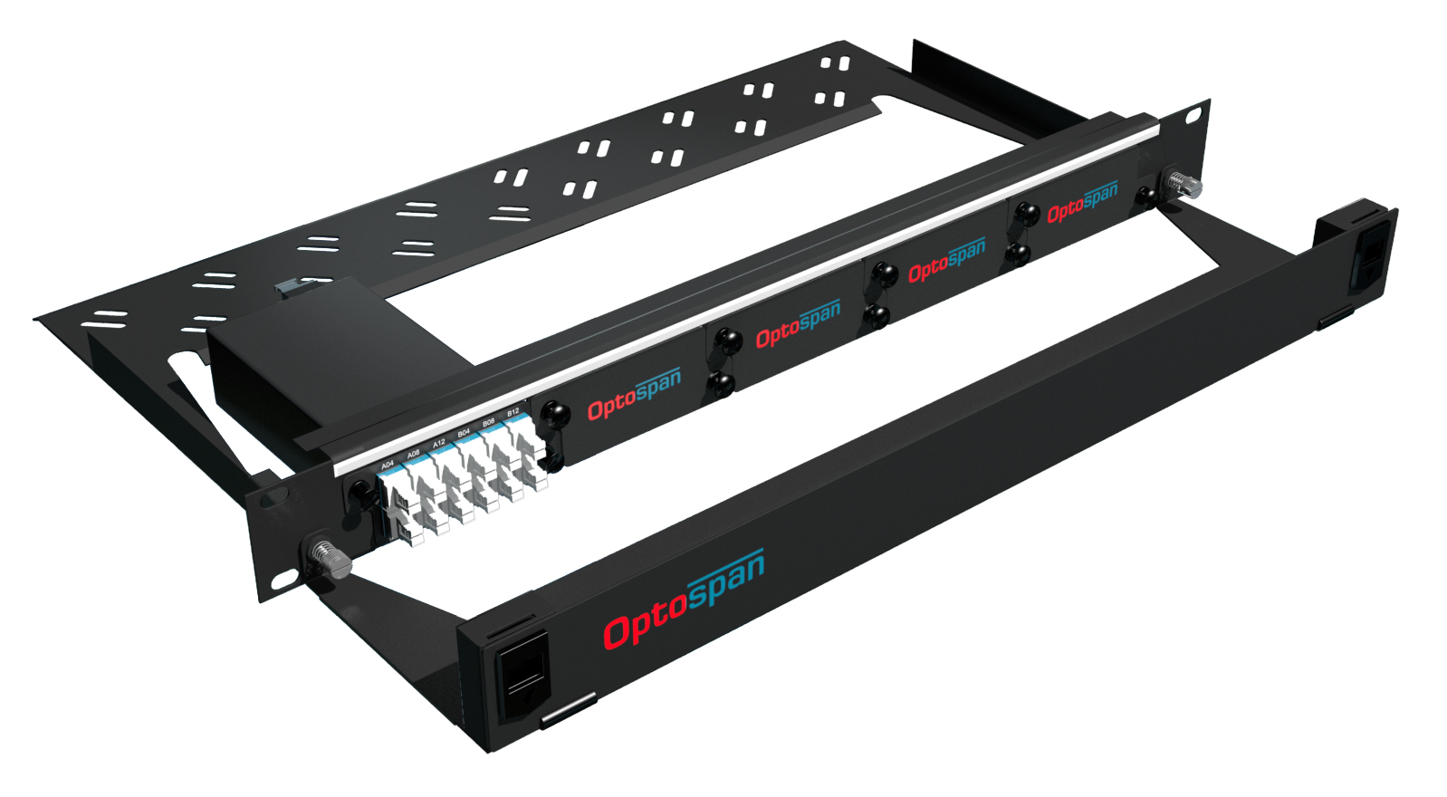 24 Port 1U Fiber Optic Patch Panel Single mode MTP-LC 24 Port 1U Fiber Optic Patch Panel Single mode MTP-LC