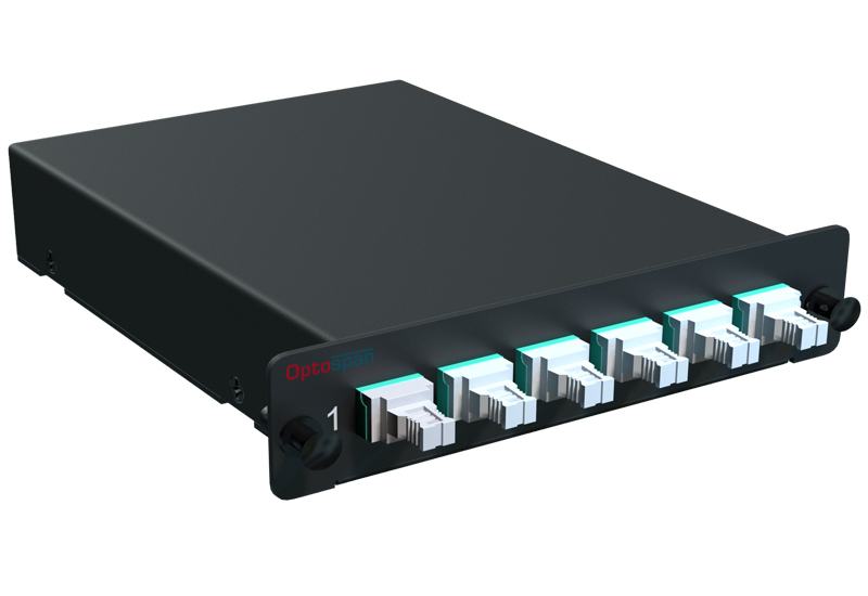 Fiber Cassette 12 LC to 1 MTP Multimode - Method C (HCQ3-LDHVZS-XCF)