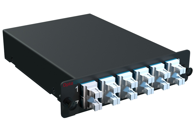 1U LGX Fiber Patch Panel 72 Port LC-MTP Single mode
