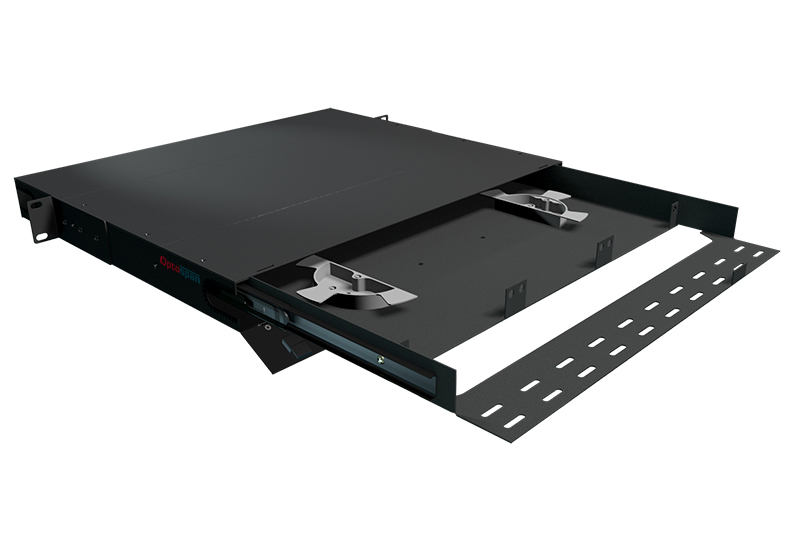 1U Rack Mount Fiber Enclosure - 40G/100G Networks