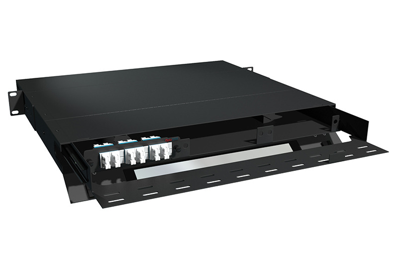 12 Port LGX Fiber Patch Panel LC 1U Rack Mount Single mode (HPP9-LDHLDH-1XF)