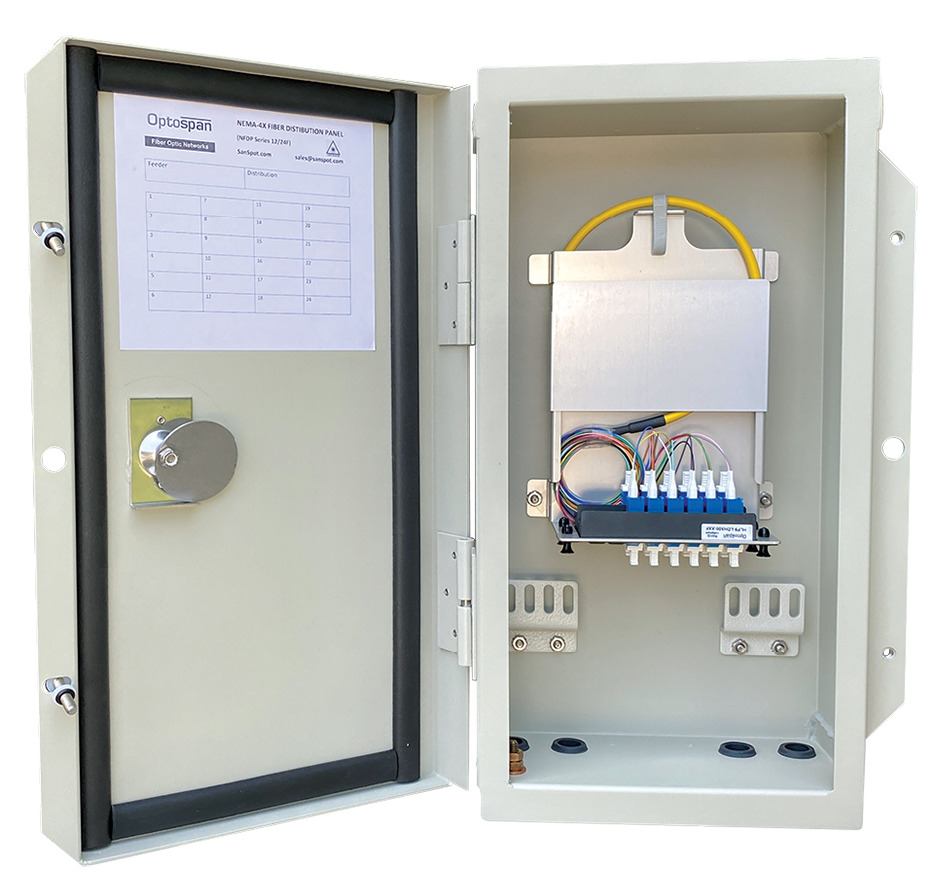 24 Fiber LC Adapter Single-mode NP-24 Outdoor Waterproof Splice ...