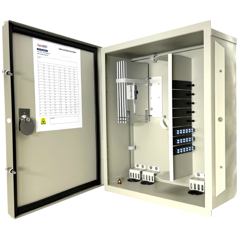 36 Fiber LC Adapter Multimode NP-96 Outdoor Waterproof Splice/Termination Panel 36 Fiber LC Adapter Multimode NP-96 Outdoor Waterproof Splice/Termination Panel