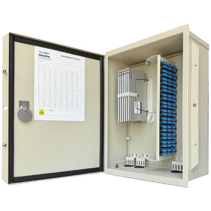 576 Fiber SN Adapter Multimode NP-144 Outdoor Waterproof Patch Panel 576 Fiber SN Adapter Multimode NP-144 Outdoor Waterproof Patch Panel