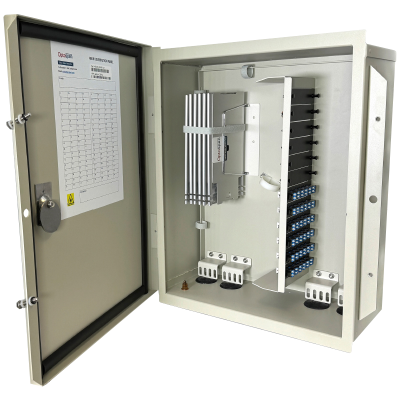 72 Fiber LC Adapter Single-mode NP-144 Outdoor Waterproof Splice/Termination Panel (NPP9-LDALDA-4ST)