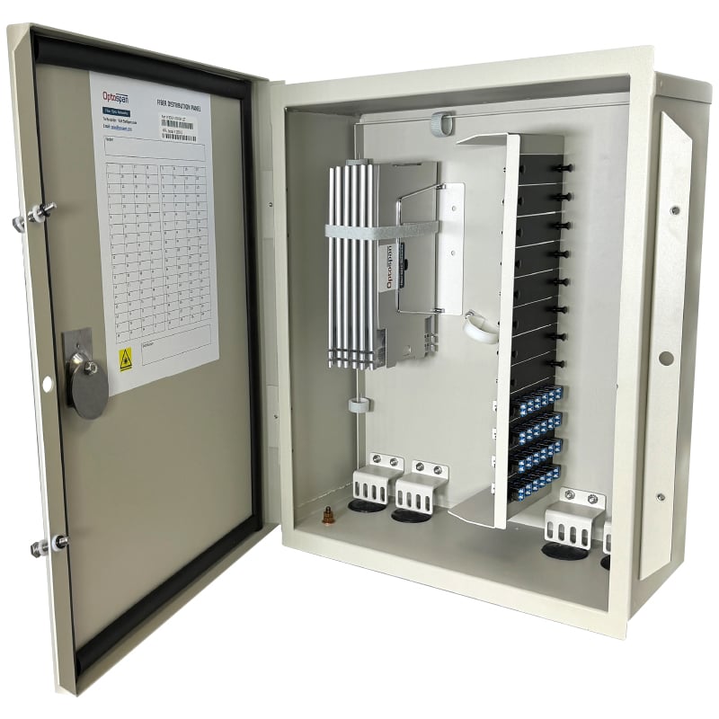 48 Fiber LC Adapter Single-mode NP-144 Outdoor Waterproof Patch Panel 48 Fiber LC Adapter Single-mode NP-144 Outdoor Waterproof Patch Panel
