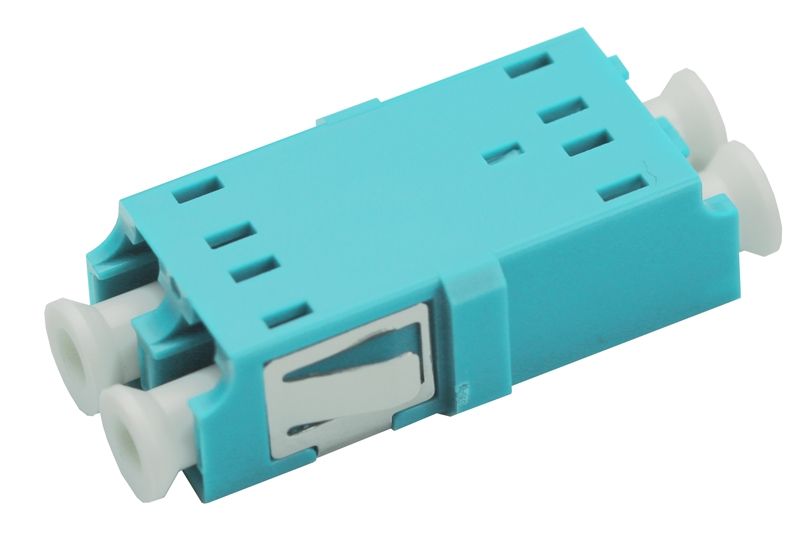 Fiber Optic Adapter LC Multimode (OM3/OM4) Duplex No Flange Fiber Optic Adapter LC Multimode (OM3/OM4) Duplex No Flange