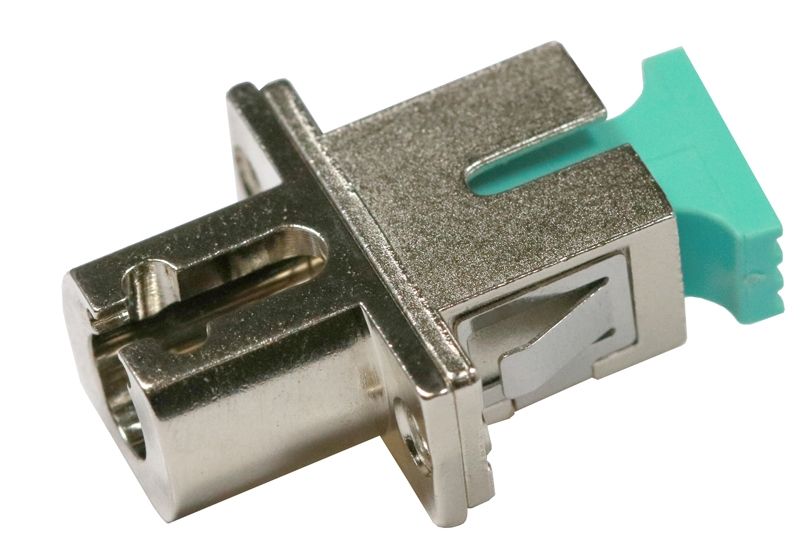 Fiber Optic Adapter SC Multimode (OM3/OM4) Simplex Full Flange Fiber Optic Adapter SC Multimode (OM3/OM4) Simplex Full Flange