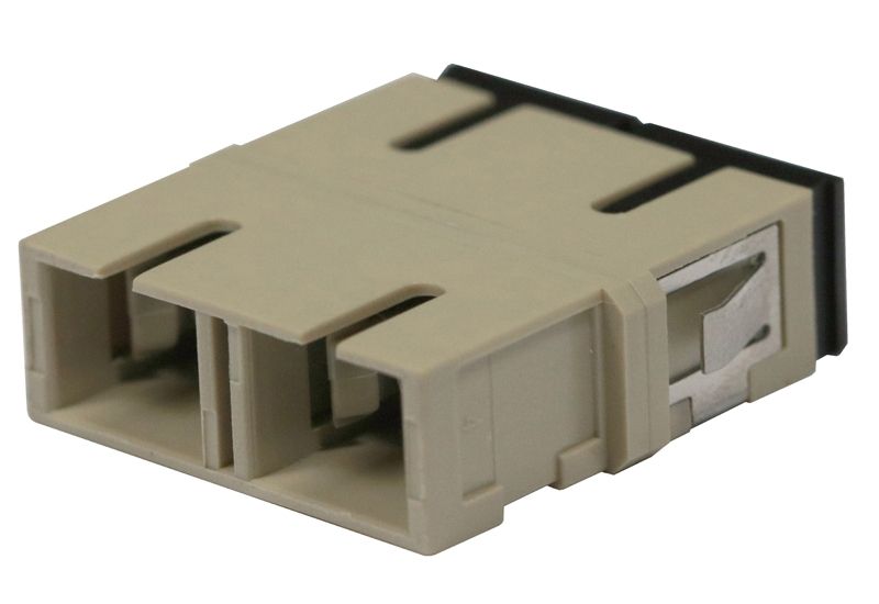Fiber Optic Adapter SC Multimode Duplex No Flange Fiber Optic Adapter SC Multimode Duplex No Flange