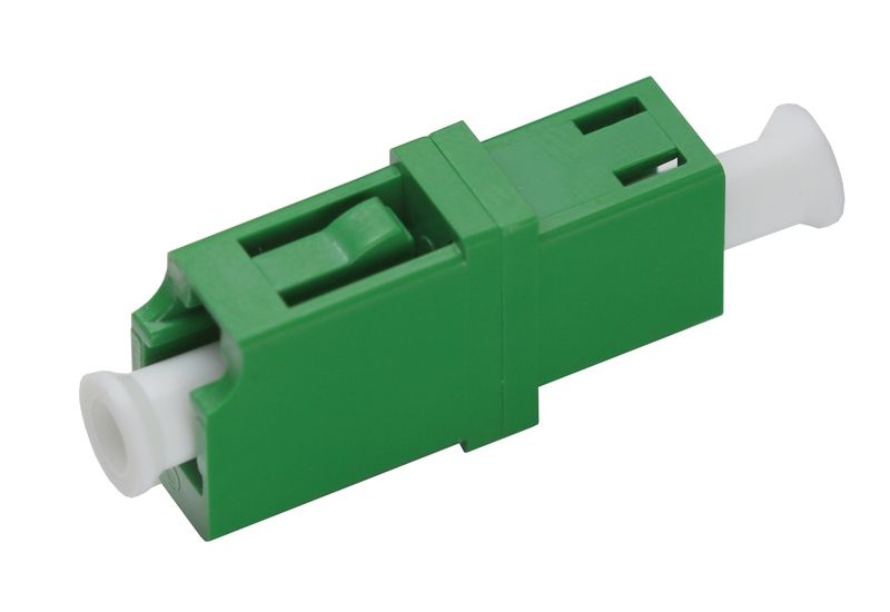 Fiber Optic Adapter LC APC Single-mode Simplex No Flange Fiber Optic Adapter LC APC Single-mode Simplex No Flange
