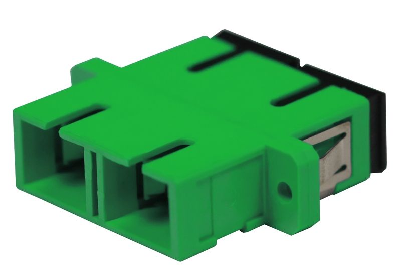 Fiber Optic Adapter SC APC Single-mode Duplex Full Flange Fiber Optic Adapter SC APC Single-mode Duplex Full Flange