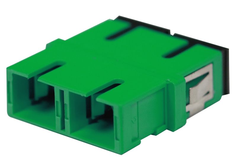 Fiber Optic Adapter SC APC Single-mode Duplex No Flange Fiber Optic Adapter SC APC Single-mode Duplex No Flange