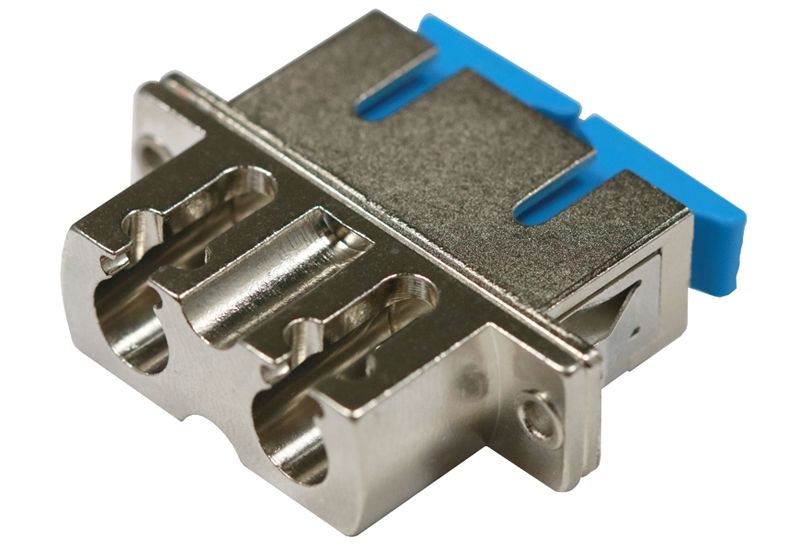 Fiber Optic Adapter SC Single-mode Duplex Full Flange
