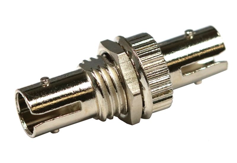 Fiber Optic Adapter ST Single-mode Simplex No Flange