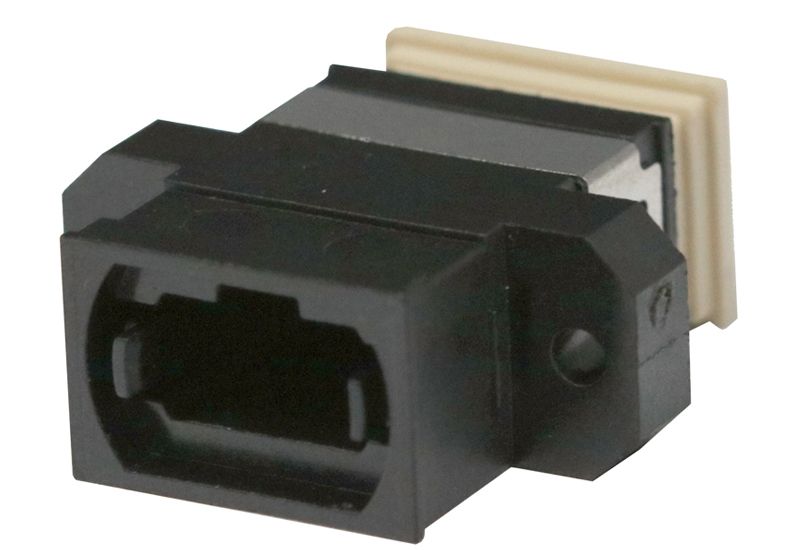 Fiber Optic Adapter MPO Multimode/Single-mode   (Key-up to Key-down) Full Flange