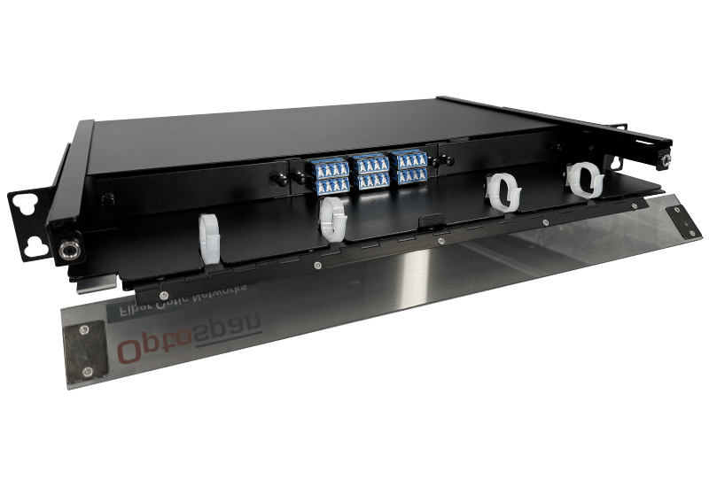 24 Fiber LC Adapter Multimode 1U Rack Mount Patch Panel 24 Fiber LC Adapter Multimode 1U Rack Mount Patch Panel