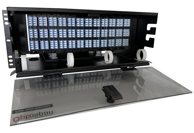 5184 Fiber MMC Adapter Single-mode 4U Rack Mount Patch Panel