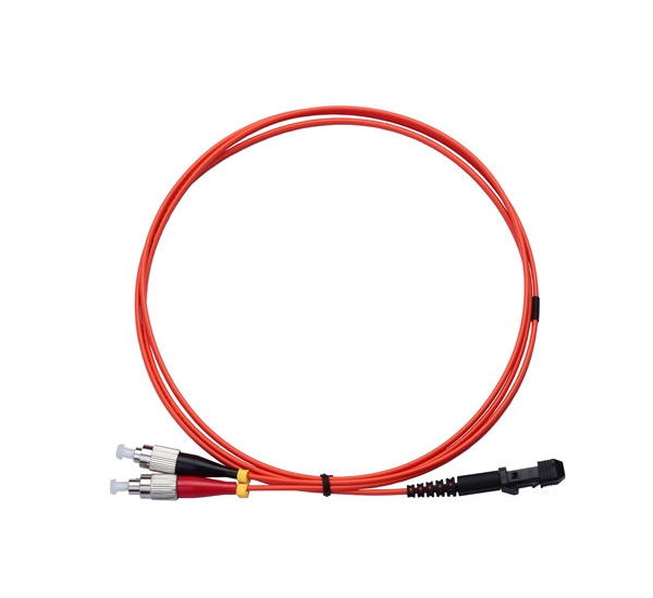 OM1 Fiber Optic Cable, Duplex, MTRJ-FC, Multimode, 3ft