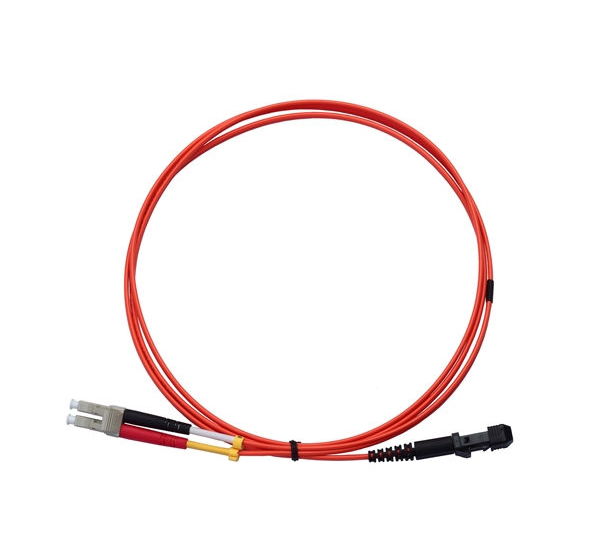 Duplex Plenum Fiber Patch Cable Multimode 2 Meter MTRJ-LC Duplex Plenum Fiber Patch Cable Multimode 2 Meter MTRJ-LC