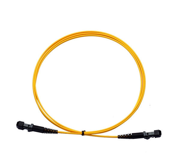 Single-mode Plenum Fiber Cable, Duplex, 2 Meter, MTRJ-MTRJ