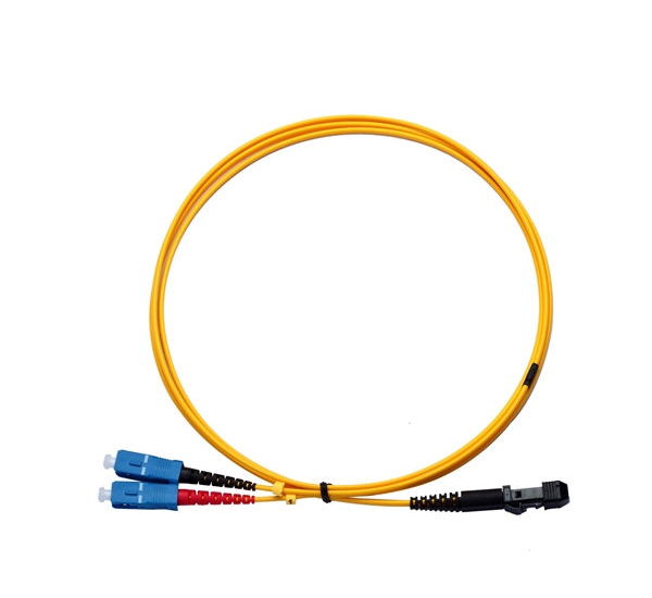 Fiber Optic Cable, Duplex, MTRJ-SC, Single-mode, 10ft