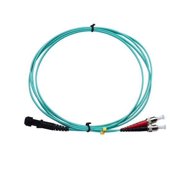 Fiber Optic Cable, Duplex, MTRJ-ST, Multimode, 100ft
